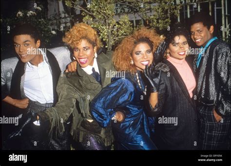 Five Star Uk Vocal Group About 1987 Stock Photo Alamy