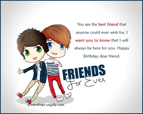 We are talking, of course, about friendship day, which is celebrated in india on the first sunday of august every year. Birthday Wishes For Best Friend Forever - Wordings and ...