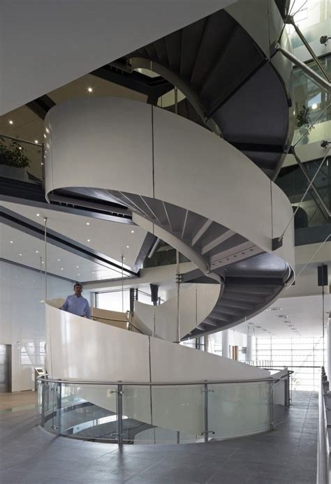 Since it is such a pivotal place, knowing its geography is an important part of any educational curriculum. Gallery of Siemens HQ in Masdar City / Sheppard Robson - 2 | New staircase, Building stairs, Design