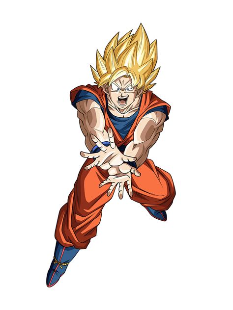 Image Result For Goku Kamehameha Render Son Goku Dbz