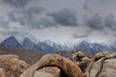 Partly because of their lack of special designation and lack of. Alabama Hills Arch and Stormy Sky Photograph by Dean Hueber