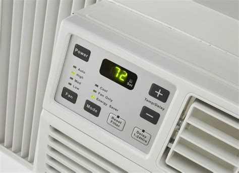 An Air Conditioner With The Time Displayed On It S Display Screen And