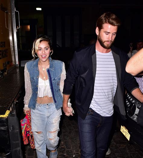Miley Cyrus And Liam Hemsworth See Then And Now Pics Of The Cute Couple