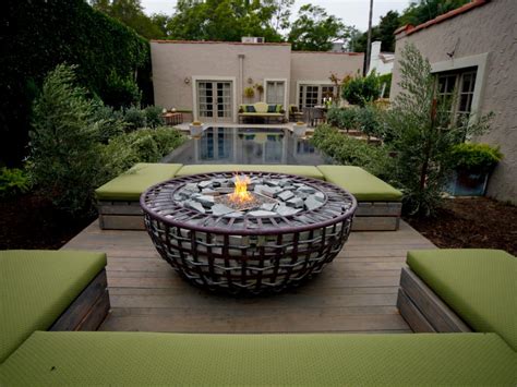 I tried just using a shovel for this part, but found that clawing with my hoe and then hoisting out the loose dirt so that's how i made my secret backyard fire pit. Fire Pit Design Ideas | HGTV
