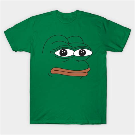 Rare Pepe Face Pepe T Shirt Teepublic