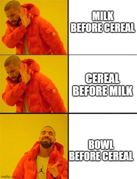 Cant Forget The Bowl Imgflip