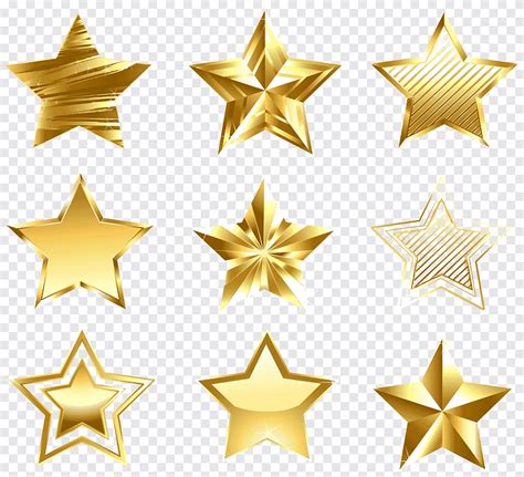 Téléchargement Gratuit Star Gold Diagram Golden Stars Set Lot D