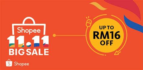 Steal 93% off with our exclusive shopee voucher in singapore now! Shopee 11.11 Sale FREE RM16 OFF Promo Code Promotion With ...