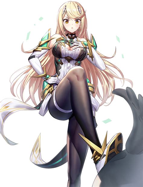 Mythra And Mythra Xenoblade Chronicles And More Drawn By Ririko Zhuoyandesailaer Danbooru