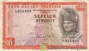 10 Malaysian Ringgit (1st series) - Exchange yours for cash today