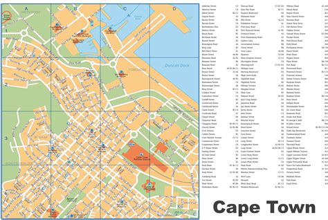 Maps Of Cape Town South Africa United States Map