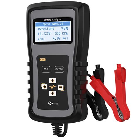 Car Repair Tools Automobiles Motorcycles KZYEE KS Battery Analyzer For V Cars
