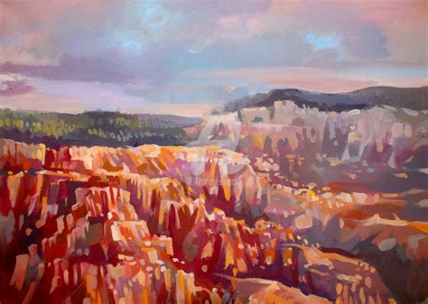 Bryce Canyon Painting By Filip Mihail Artmajeur
