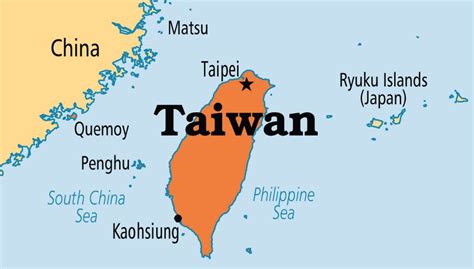 This map shows where taiwan is located on the world map. Taiwan official name Republic of China Formosa - Vacation ...