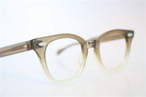 american optical brown fade vintage eyeglasses frames bcg etsy vintage eyeglasses frames