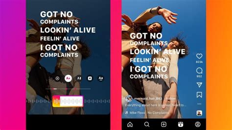 Instagram Rolling Out Stories Like Song Lyrics Feature To Reels