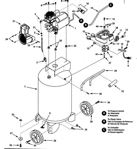 Campbell Hausfeld Air Compressor Parts Diagram Wiring Site Resource