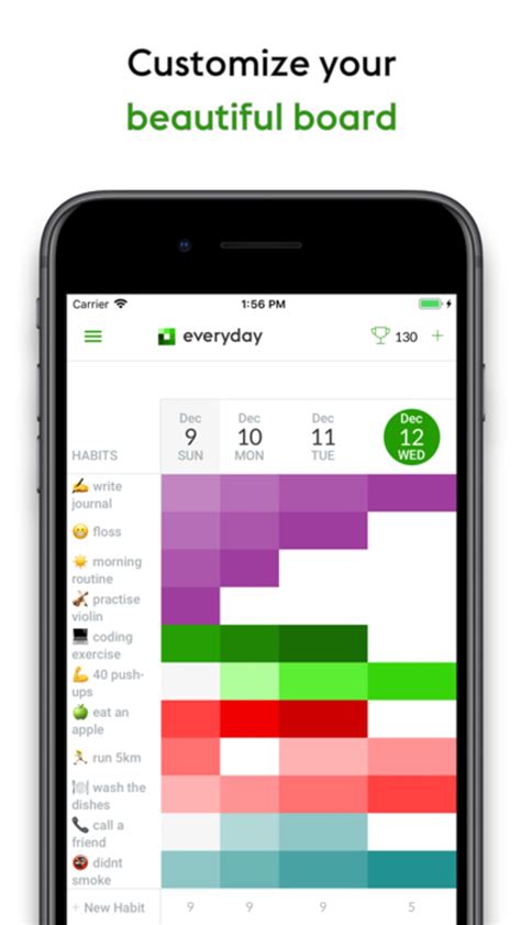 Simple online habit tracking app. Everyday Habit Tracker for iPhone - Download