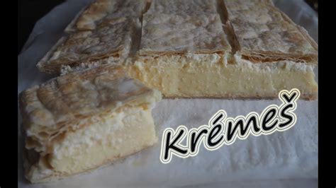 Krémeš / Recept - YouTube