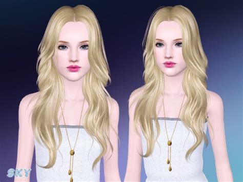 Hairstyle 278 For Ts3 By Skysims By The Sims Resource Sims 3 Hairs