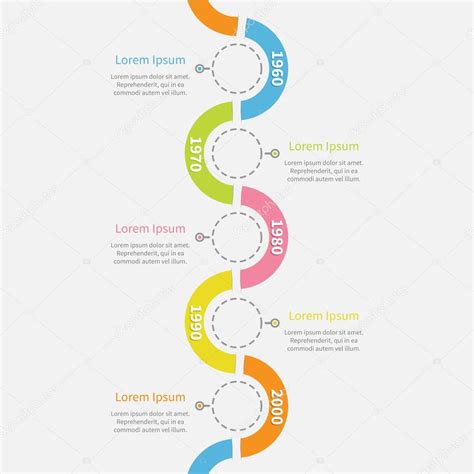 Timeline Vertical Infographic Stock Vector Image By ©worldofvector
