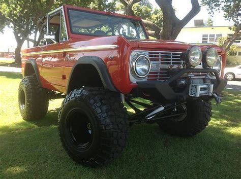 Sell Used 1967 Ford Bronco Sport In Huntington Park California United