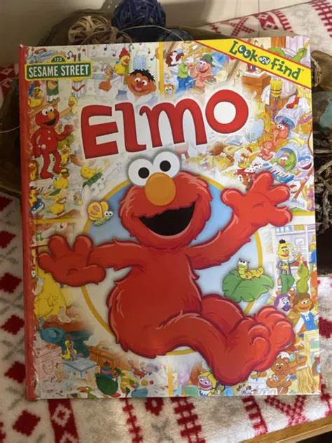 Sesame Street Elmo Look And Find Series 200 Picclick