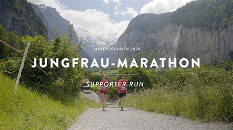 Jungfrau Marathon Supporter Run Youtube