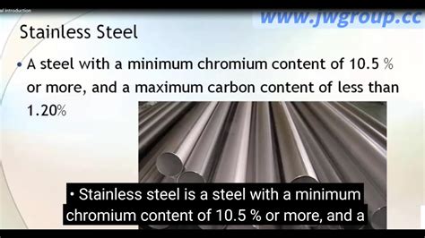 Stainless Steel Material Introduction Youtube
