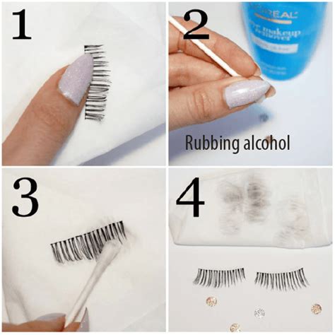 a step by step guide on how to clean false eyelashes best idol eyelash