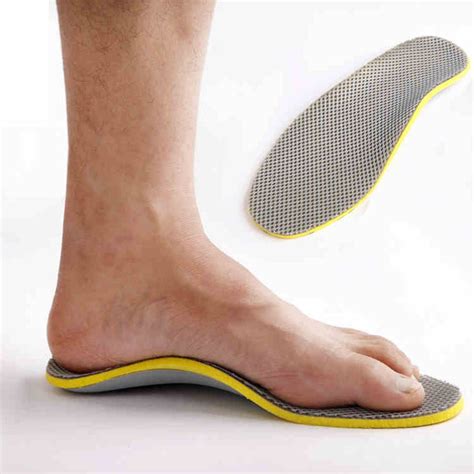 3d Premium Comfortable Orthotics Flat Foot Insole Tpu Orthopedic