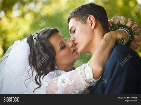Moment Before Passion Kiss Between Image And Photo Bigstock