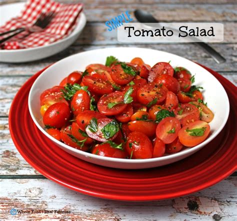 Simple Tomato Salad My Nourished Home