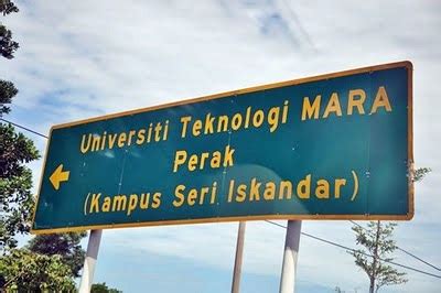 Ia berdekatan dengan pekan bota, bota kanan, dan tronoh. Wawaneyza: uitm seri iskandar...........diploma and degree