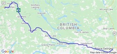 Yellowhead Highway 16 Cassiar Hwy. to Prince George (British Columbia ...