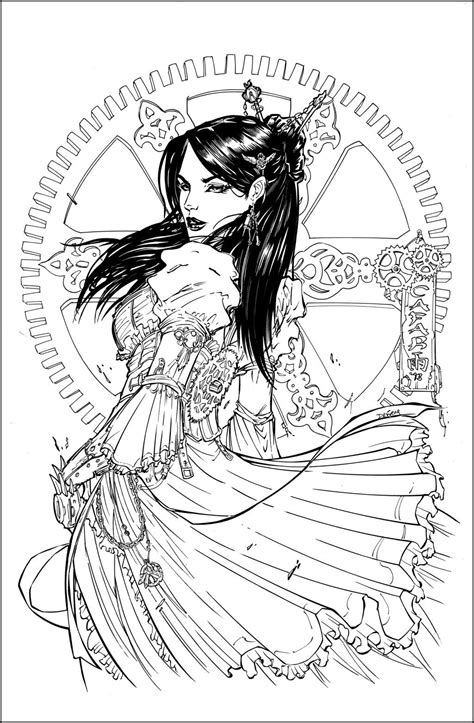 39+ steampunk coloring pages for printing and coloring. Steampunk Inks by devgear on deviantART | Steampunk ...