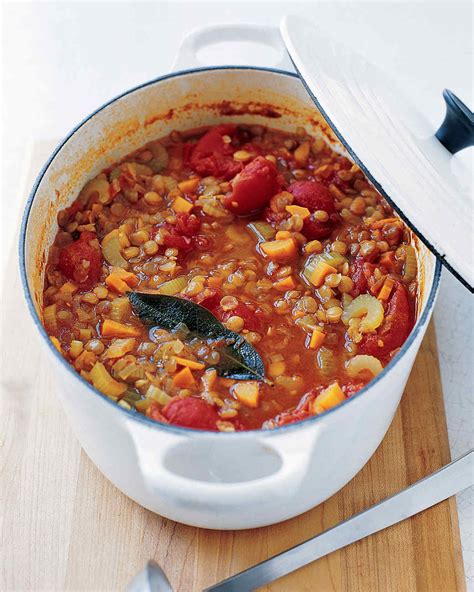 Easy Lentil Soup Recipe Martha Stewart