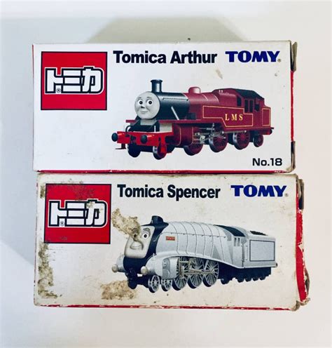 Tomy Tomica Thomas And Friends Collection Arthur And Spencer Rare