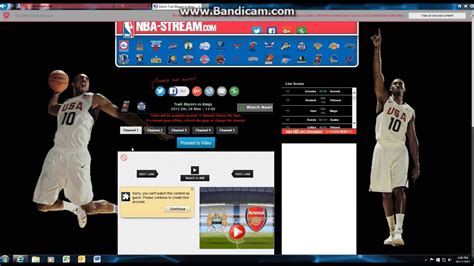 Selecting one of the displayed groups, the player. How to watch full NBA games live free (no downloads ...
