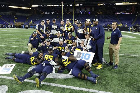 Handing Out Grades For Michigans Big Ten Championship Victory Maize N Brew