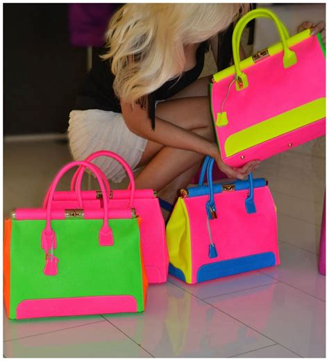 Neon Handbags Spring