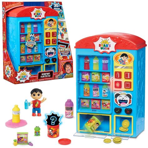 Ryans World Vending Surprise 16 Surprises Inside 30pcs Kid Toys Ages 3