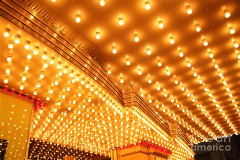 Theatre Entrance Marquee Lights Photograph By Paul Velgos Fine Art America