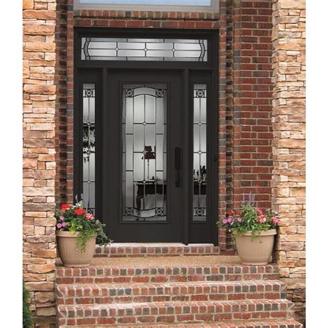 All opinions and comments are 100% mine, i only promote products i believe in. Therma-Tru Benchmark Doors Elan 36-in x 80-in Steel Full ...