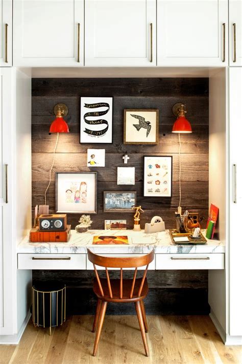 Remodelaholic Rustic Modern Home Office Design