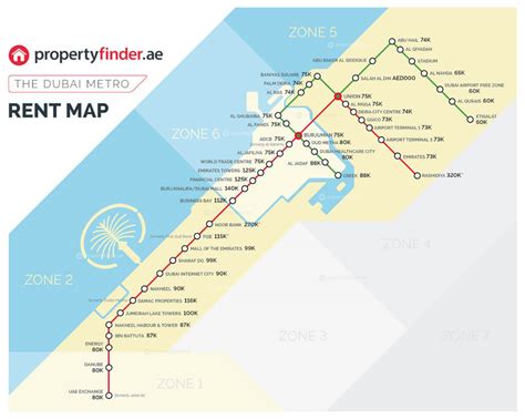 Dubai Metro Map With Tourist Attractions United States Map