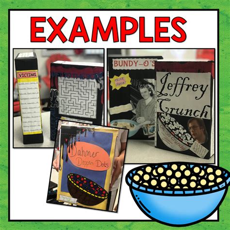 Cereal Box Project Examples