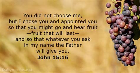 John 1516 Bible Verse