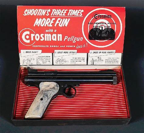 Vintage Crosman 150 Pellgun 22 Cal Pellet Pistol