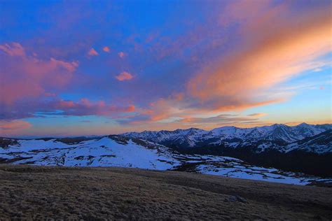 Rocky Mountain Sunset Photograph By Stephen Vecchiotti